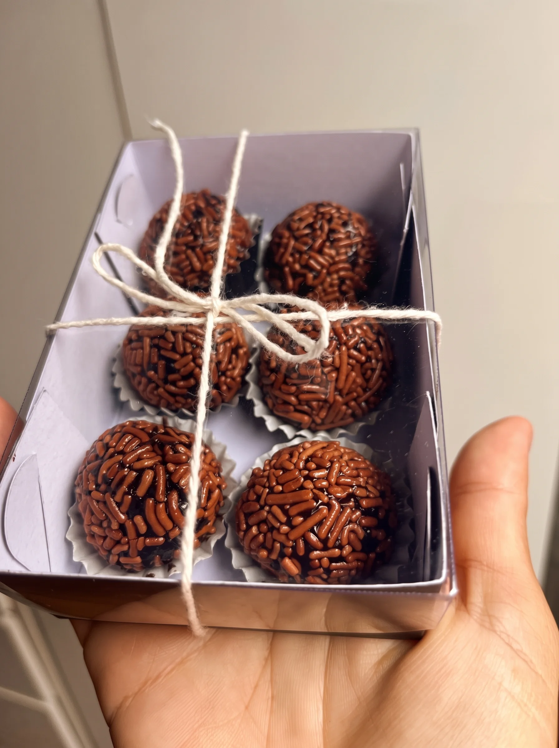 Caixa de brigadeiros